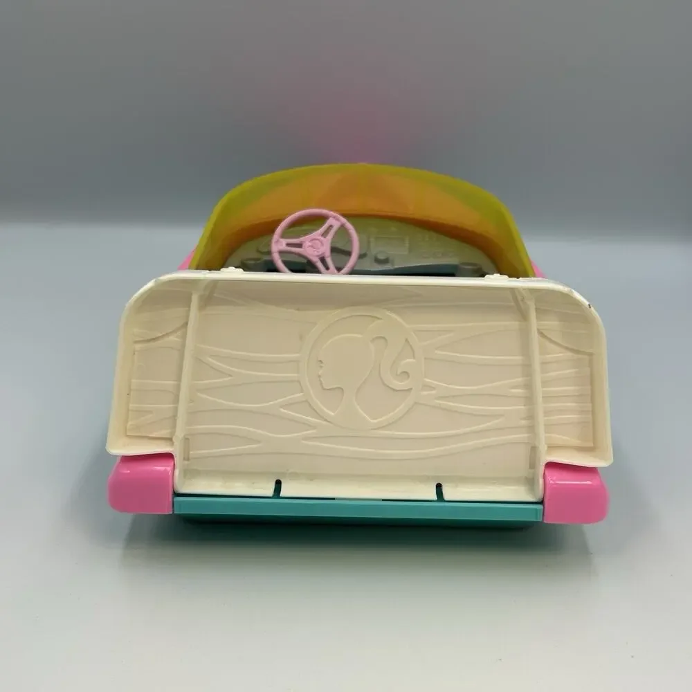 Mattel Barbie Doll Speedboat - Pink & Blue Toy Boat Beach Pool Summer Kids Girls